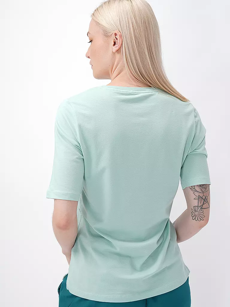 JOY SPORTSWEAR | Damen T-Shirt Melanie Flower Print | Menta