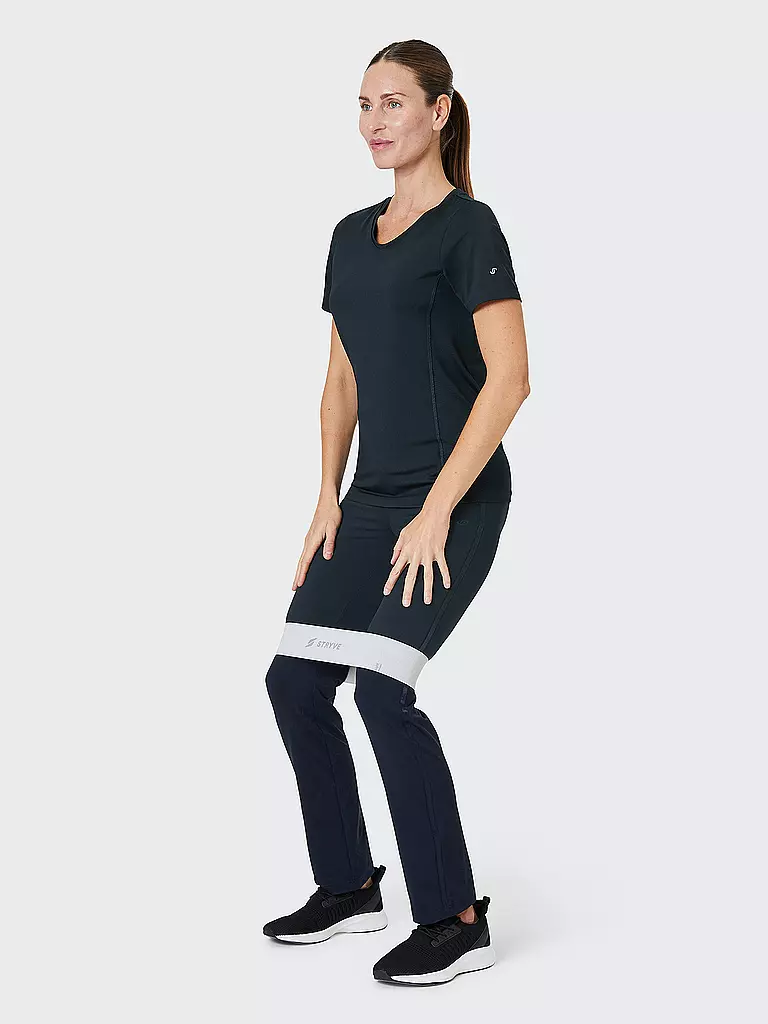JOY SPORTSWEAR | Damen T-Shirt Naomi | Azul oscuro