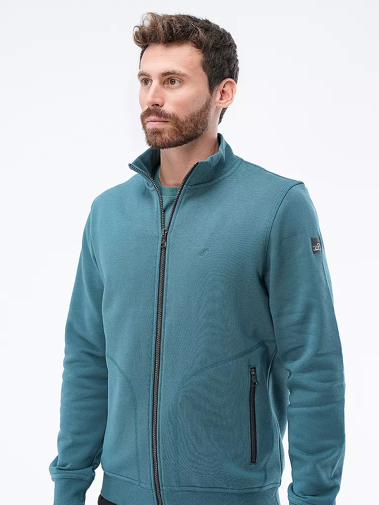 JOY SPORTSWEAR | Herren Sweatjacke Karsten | Verde oscuro