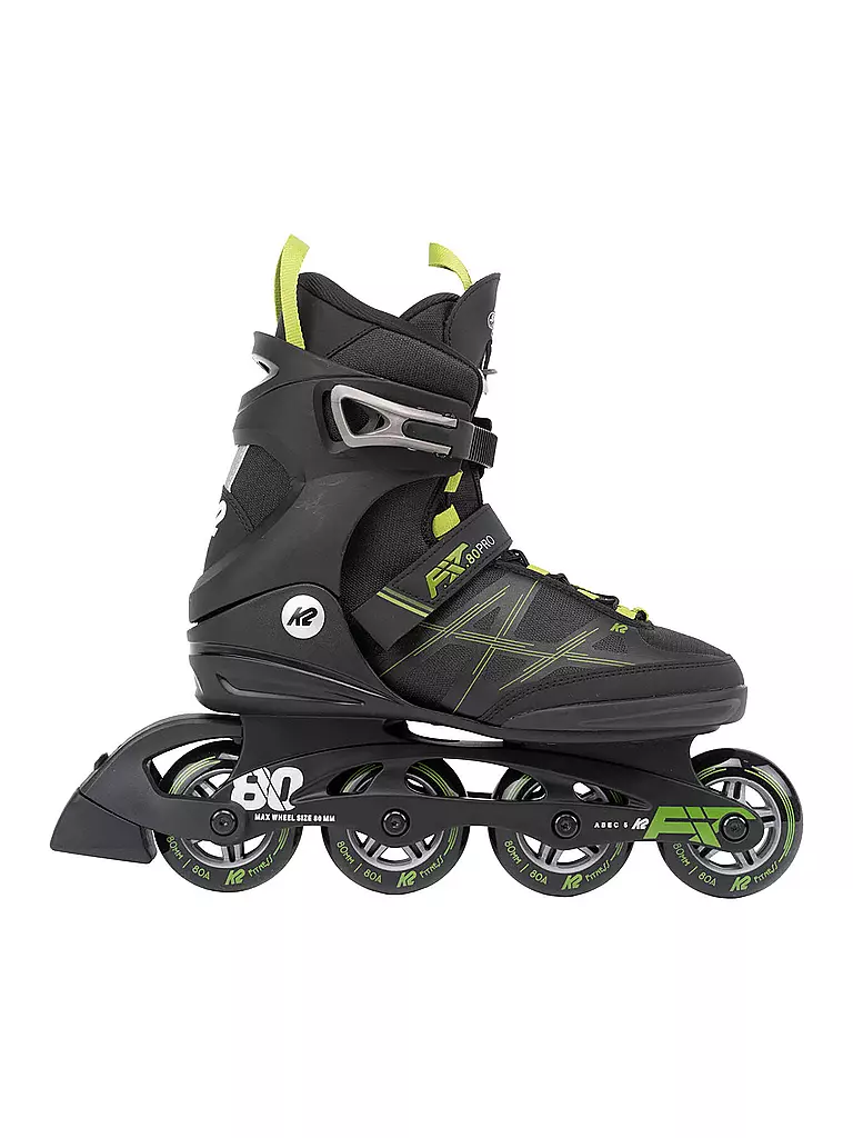 K2 | Patines en línea para hombre F.I.T. 80 Pro | Negro