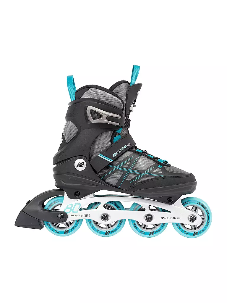 K2 | Patines en línea para mujer Alexis 80 Alu | Negro