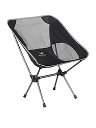KAIKKIALLA | Silla de camping plegable pequeña | Negro