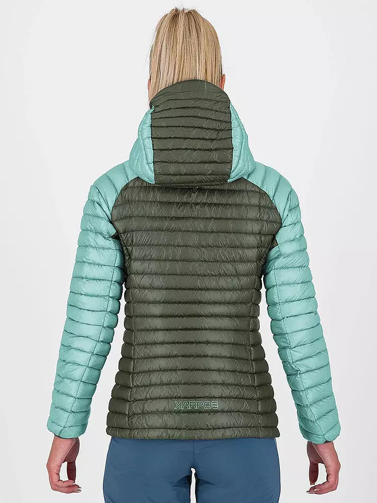 KARPOS | Damen Isojacke Alagna Down Hoodie | Azul claro