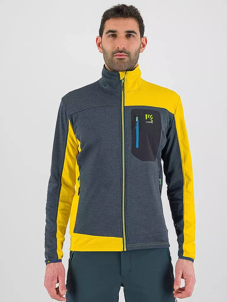 KARPOS | Herren Fleecejacke Cherz | Amarillo
