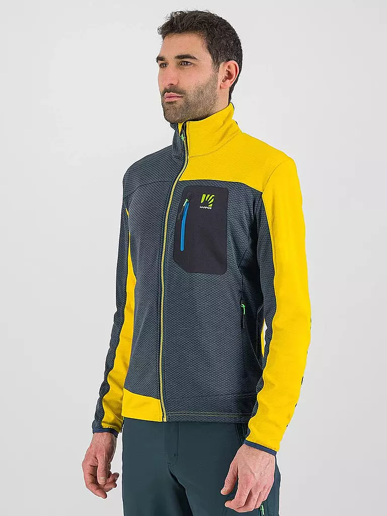 KARPOS | Herren Fleecejacke Cherz | Amarillo