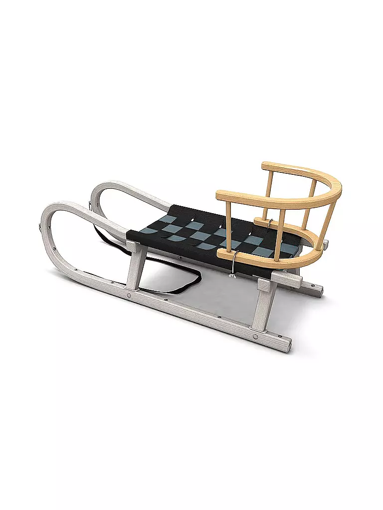 KATHREIN | Respaldo infantil de madera para trineo familiar | Sin color