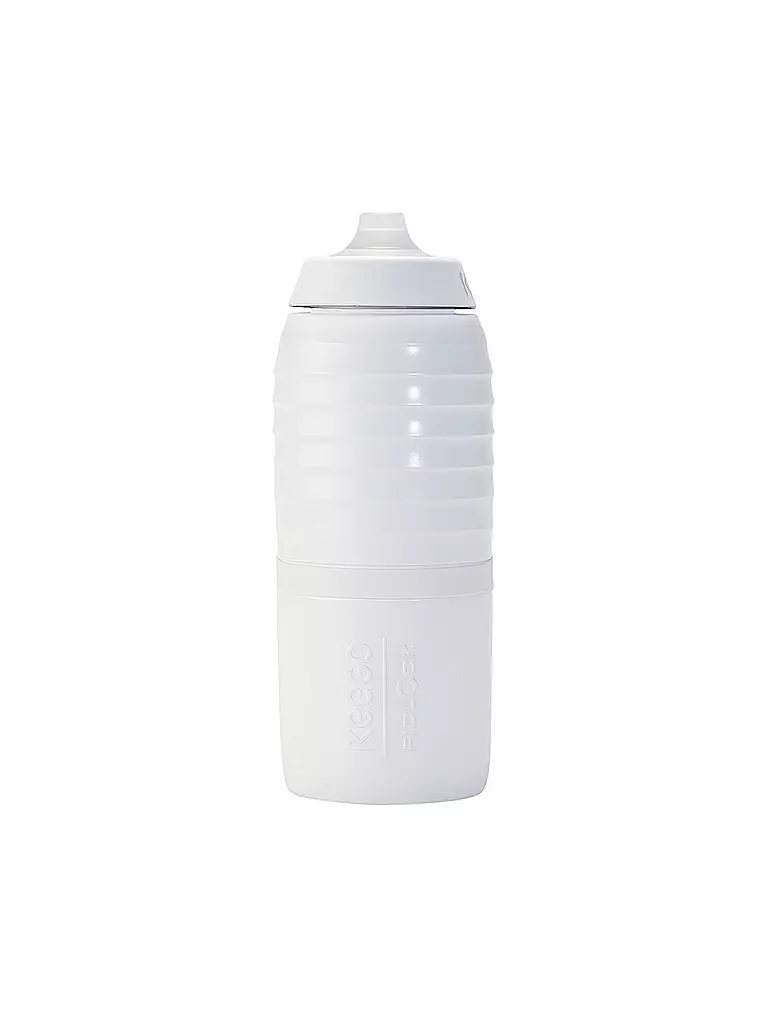 KEEGO | Botella de agua Twist X Bikebase 0,6L | Blanco