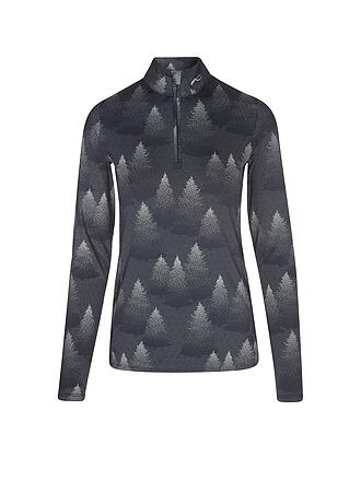 KJUS | Camiseta interior con cremallera y estampado Motion para mujer