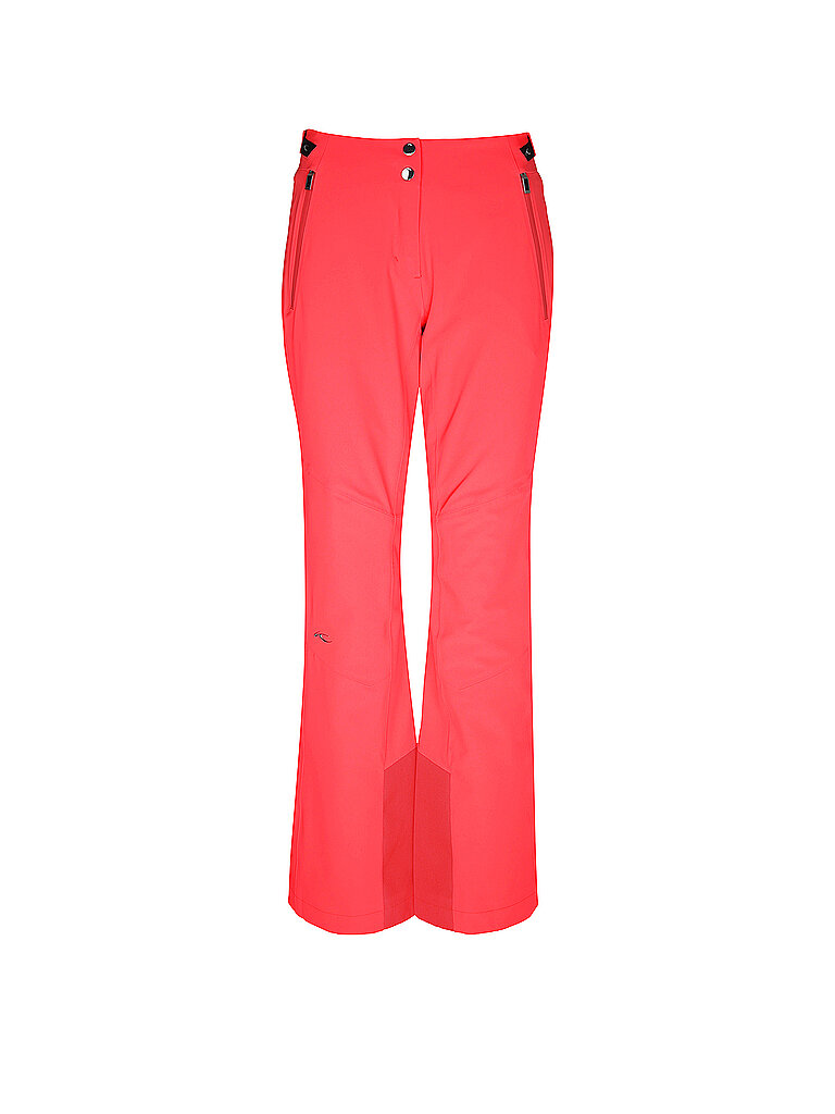 Pantalón de esquí Formula para mujer rojo 40