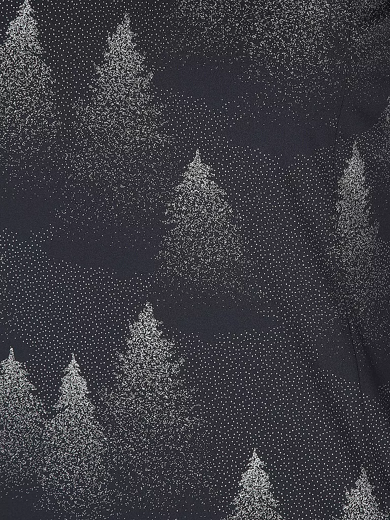 KJUS | Camiseta interior con cremallera y estampado Motion para mujer | Negro