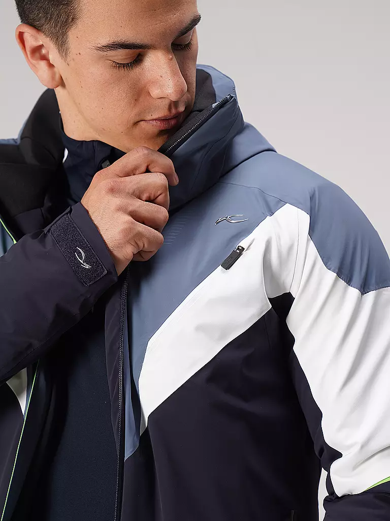 KJUS | Herren Skijacke Force | Azul oscuro