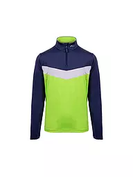 KJUS | Jungen Unterzieh Zipshirt Gian | Azul oscuro