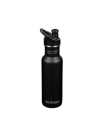KLEAN KANTEEN | Botella de agua de acero inoxidable Classic 532ml Sport Cap Black