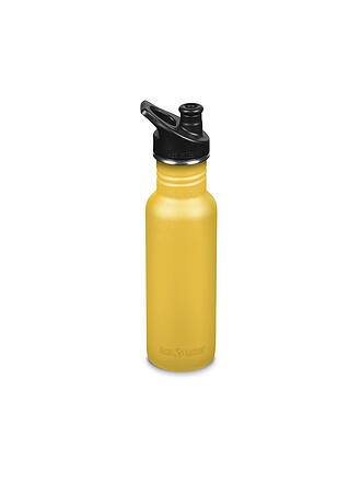 KLEAN KANTEEN | Botella de agua de acero inoxidable Classic 532ml Sport Cap Old Gold