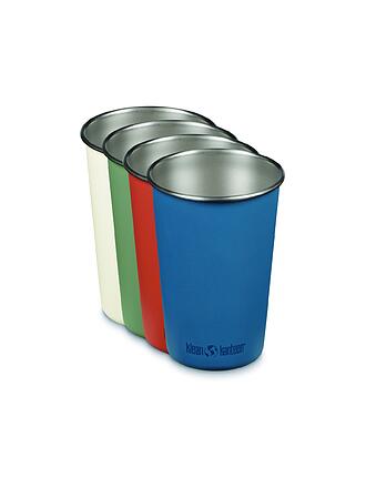 KLEAN KANTEEN | Vaso de acero inoxidable Pint Cup Partake 473 ml Juego de 4
