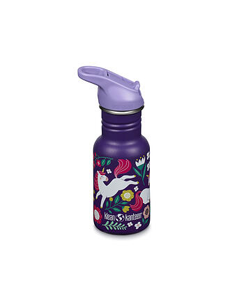 KLEAN KANTEEN | Botella de agua para niños Flip Seal Sport Cap Wistraw 355ml