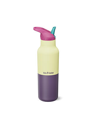 KLEAN KANTEEN | Botella de agua Rise Classic con tapa deportiva Flip Seal aislada 473ml