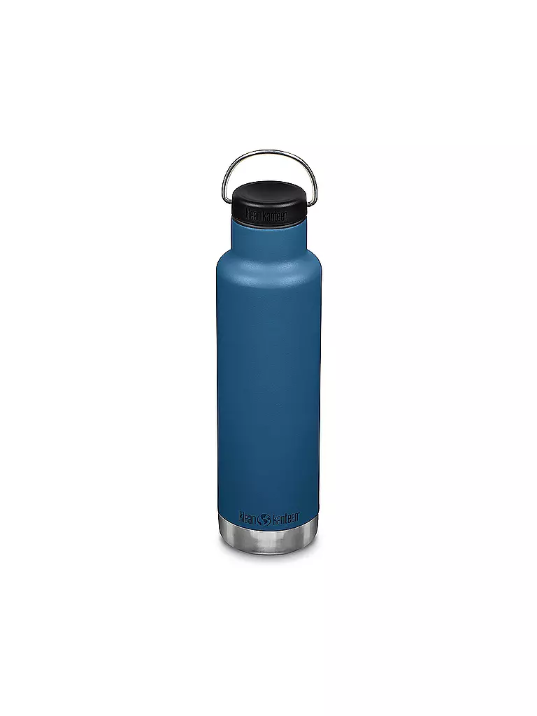 KLEAN KANTEEN | Botella Aislante de Acero Inoxidable Classic 592ml Loop Cap | Petróleo