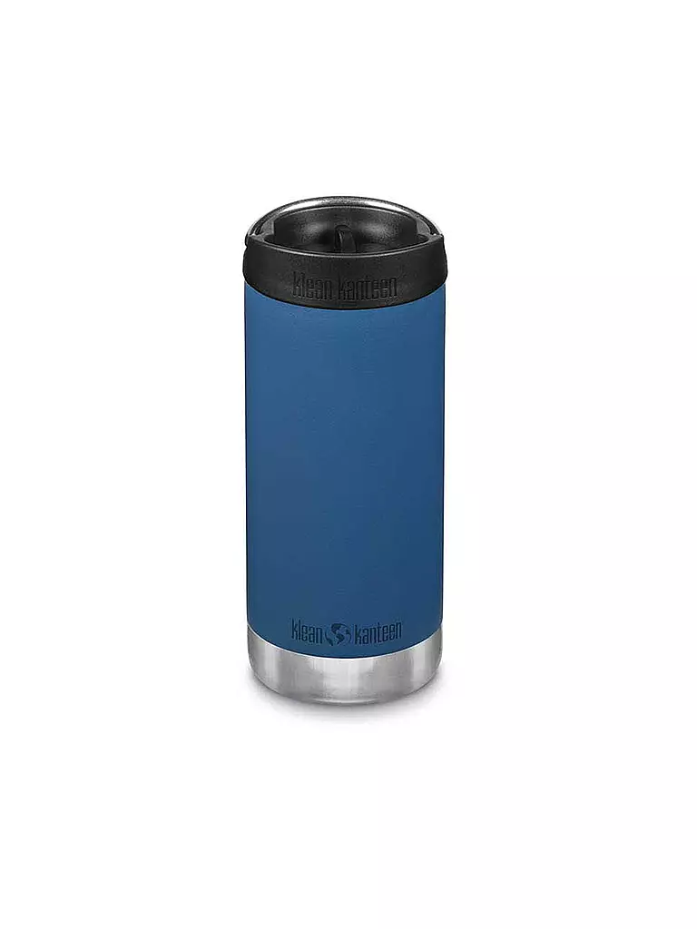 KLEAN KANTEEN | Botella aislante de acero inoxidable TKWide 355ml Café Cap Real Teal | Petróleo