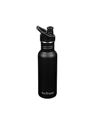 KLEAN KANTEEN | Botella de agua de acero inoxidable Classic 532ml Sport Cap Black | Negro