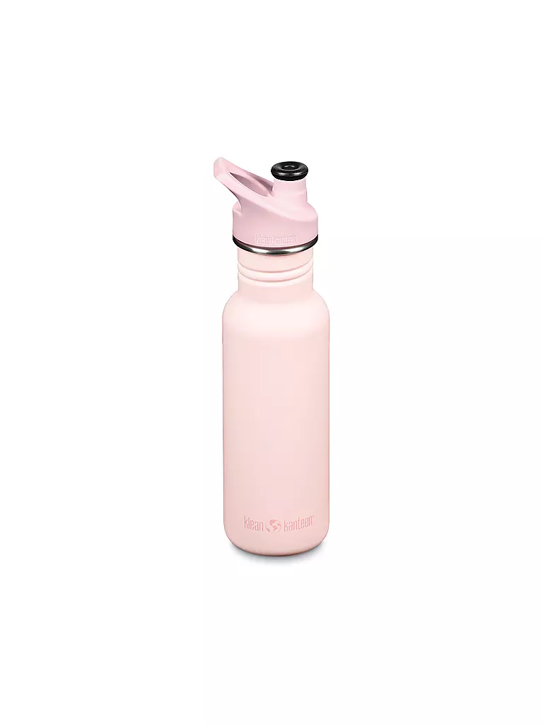 KLEAN KANTEEN | Botella de agua de acero inoxidable Classic 800ml Sport Cap | Rosa