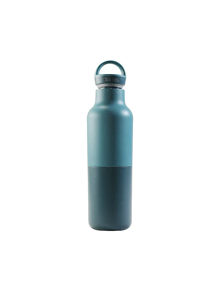 KLEAN KANTEEN | Botella de agua de acero inoxidable Rise Classic Arch Loop Cap 592ml | Petróleo