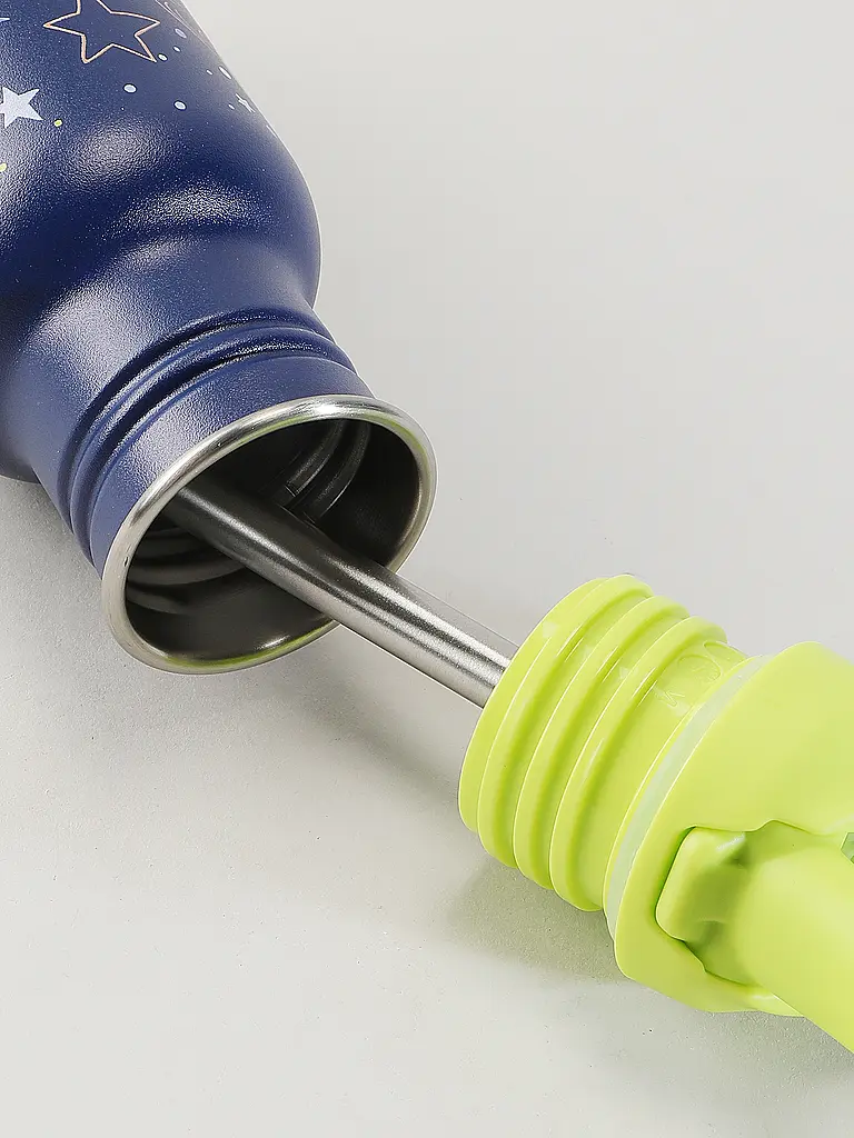 KLEAN KANTEEN | Botella de agua para niños Flip Seal Sport Cap Wistraw 355ml | 