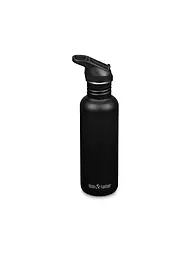 KLEAN KANTEEN | Trinkflasche Classic Flip Seal Sport Cap Wistraw 532ml | Negro