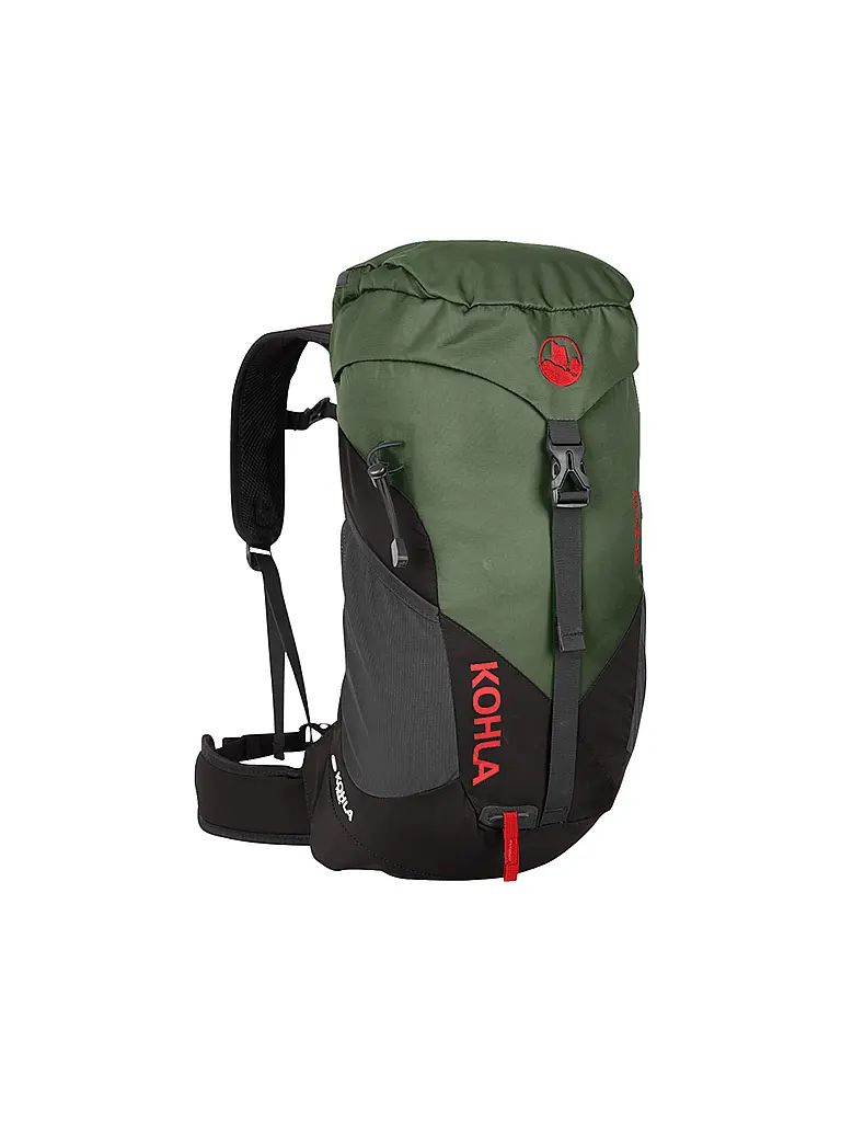 KOHLA | Mochila de senderismo Active 22L | Verde oscuro