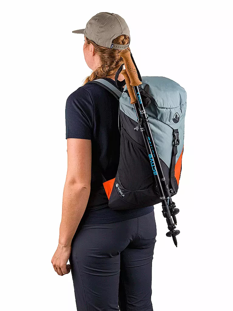 KOHLA | Mochila de senderismo Active 22L | Gris