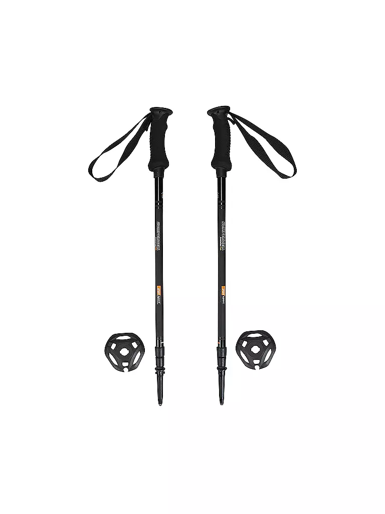 KOMPERDELL | Bastón de aluminio Allround Gigasport | Negro