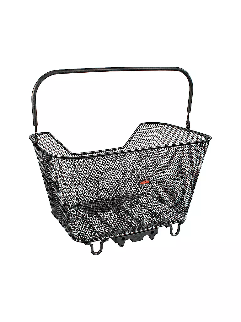 KTM | Cesta de bicicleta Wide Racktime Snap It 2.0 | Negro