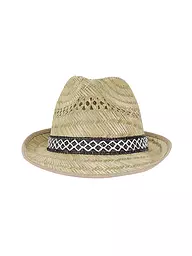 KUEBL | Trilby de paja para hombre | Beige