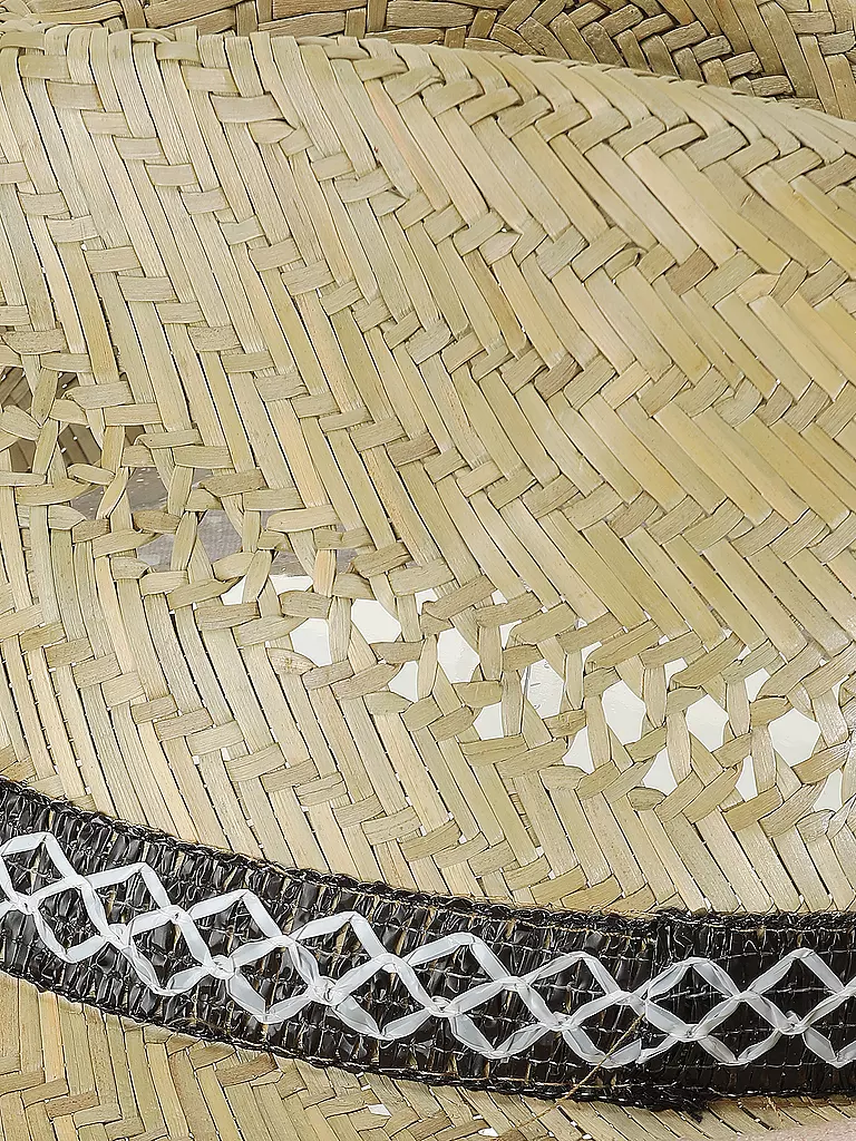 KUEBL | Trilby de paja para hombre | Beige