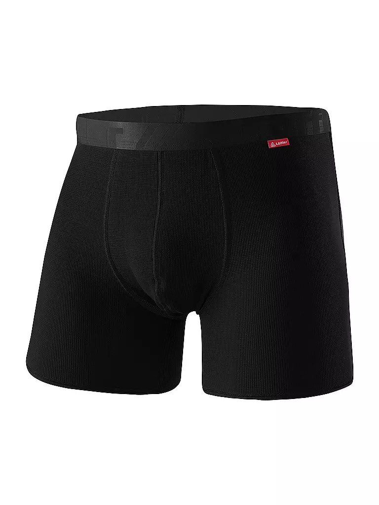 LÖFFLER | Bóxer para hombre TRANSTEX® LIGHT | Negro