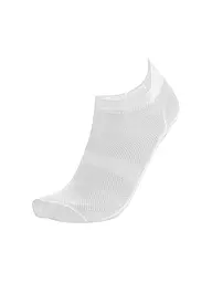LÖFFLER | Calcetines de ciclismo para mujer TRANSTEX® Footie Socks | Blanco