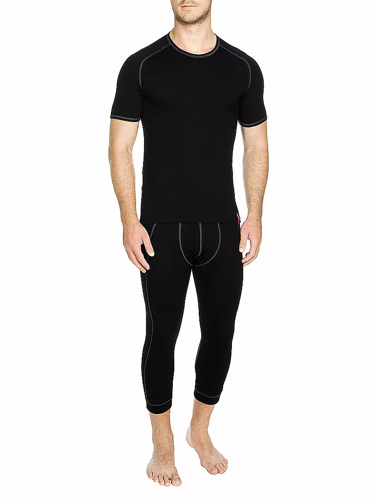 LÖFFLER | Calzoncillo funcional 3/4 para hombre | Negro