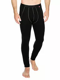 LÖFFLER | Calzoncillo largo funcional para hombre TRANSTEX® WARM | Negro