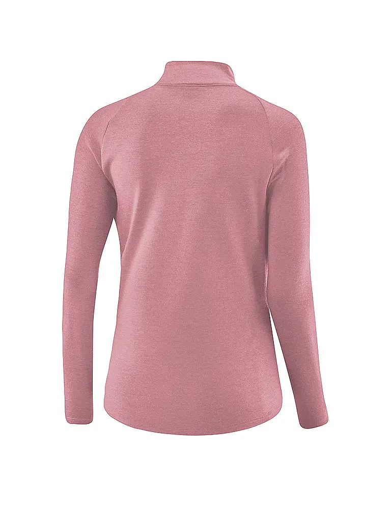LÖFFLER | Camiseta de esquí de fondo para mujer Midlayer transtex® Merino | Rosa