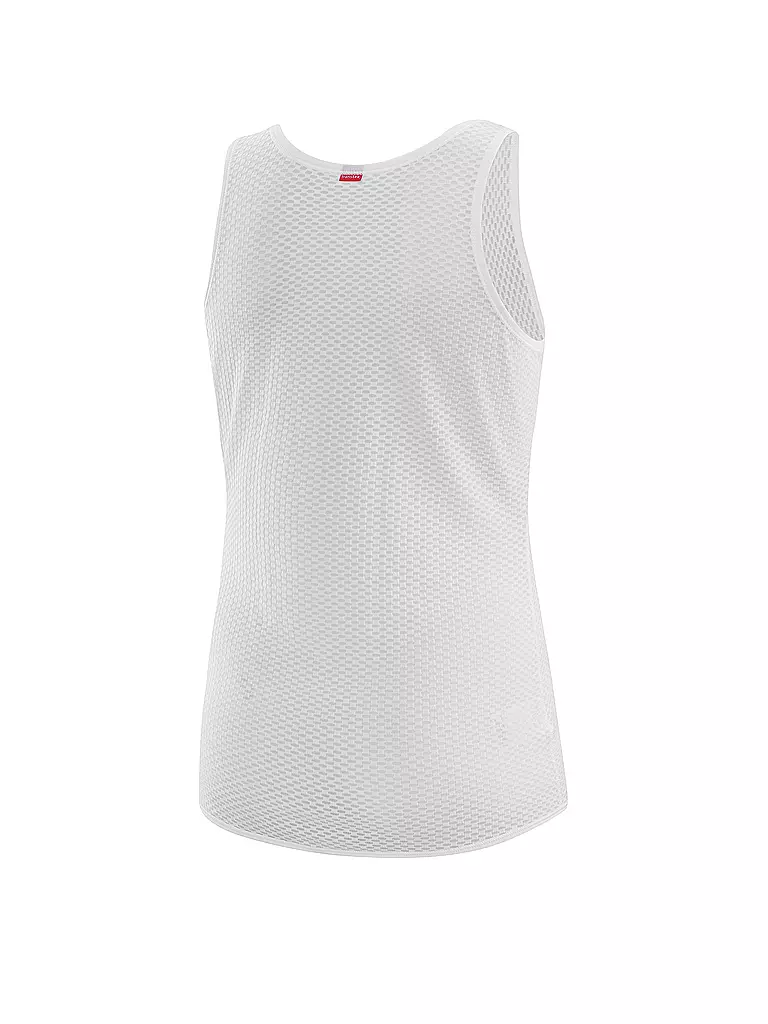 LÖFFLER | Camiseta de tirantes para mujer Grid Transtex® Light | Blanco