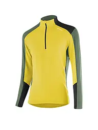 LÖFFLER | Camiseta interior con cremallera para hombre HARLEY TRANSTEX® | Amarillo