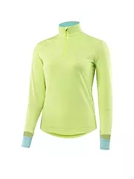 LÖFFLER | Camiseta interior de esquí de fondo para mujer Midlayer Tech Stretch | Verde claro