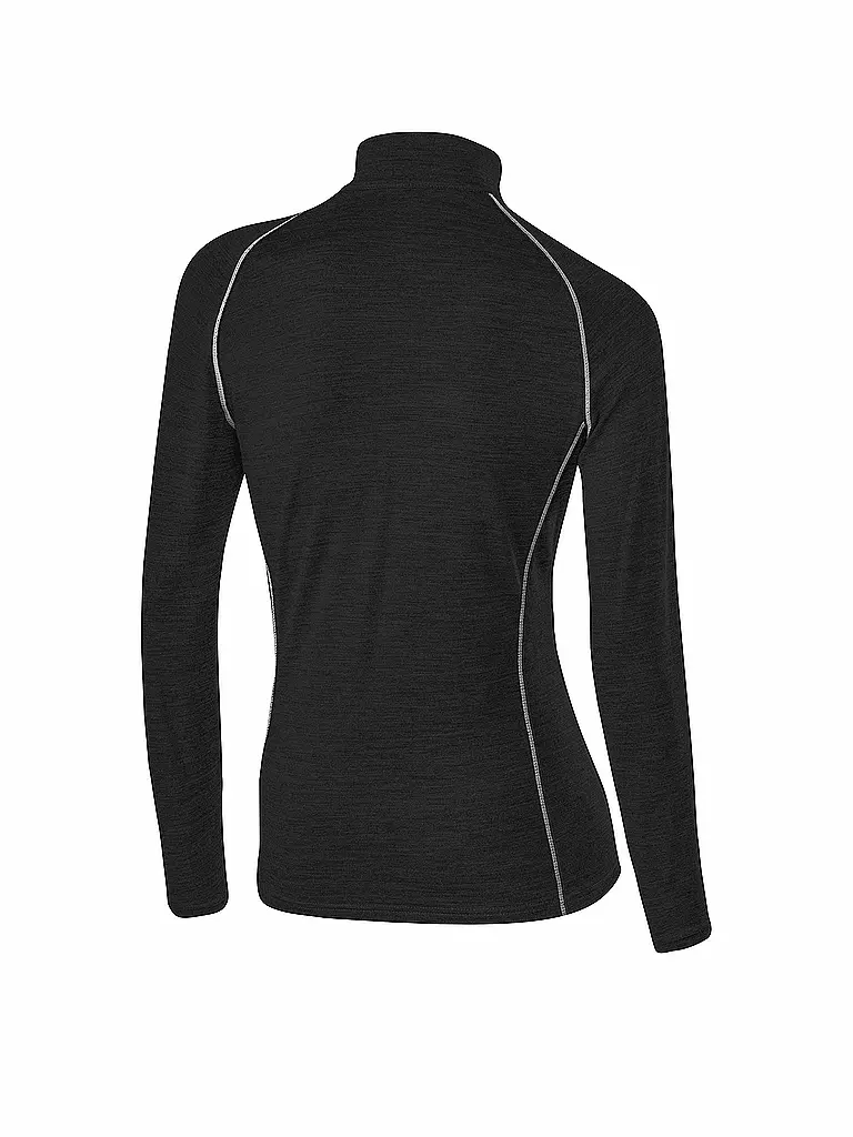 LÖFFLER | Camiseta interior de esquí para mujer Transtex Merino | Negro