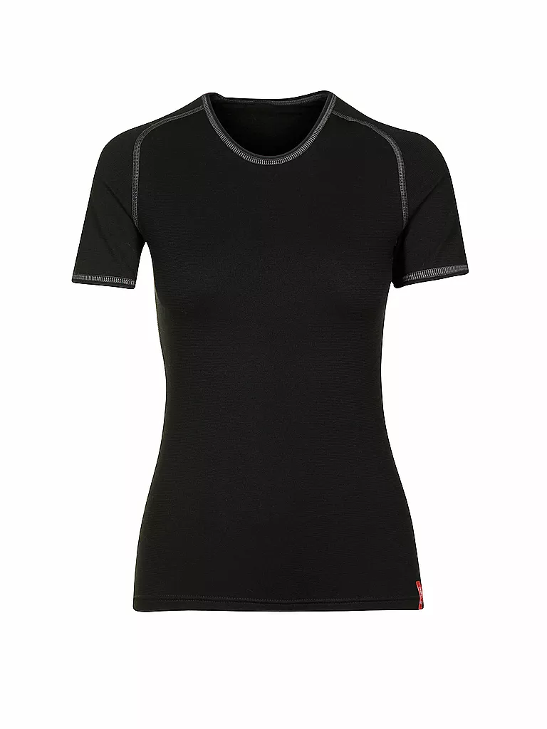 LÖFFLER | Camiseta interior de esquí para mujer | Negro