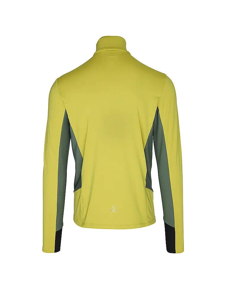 LÖFFLER | Camiseta interior de hombre Midlayer Tech-Stretch | Amarillo