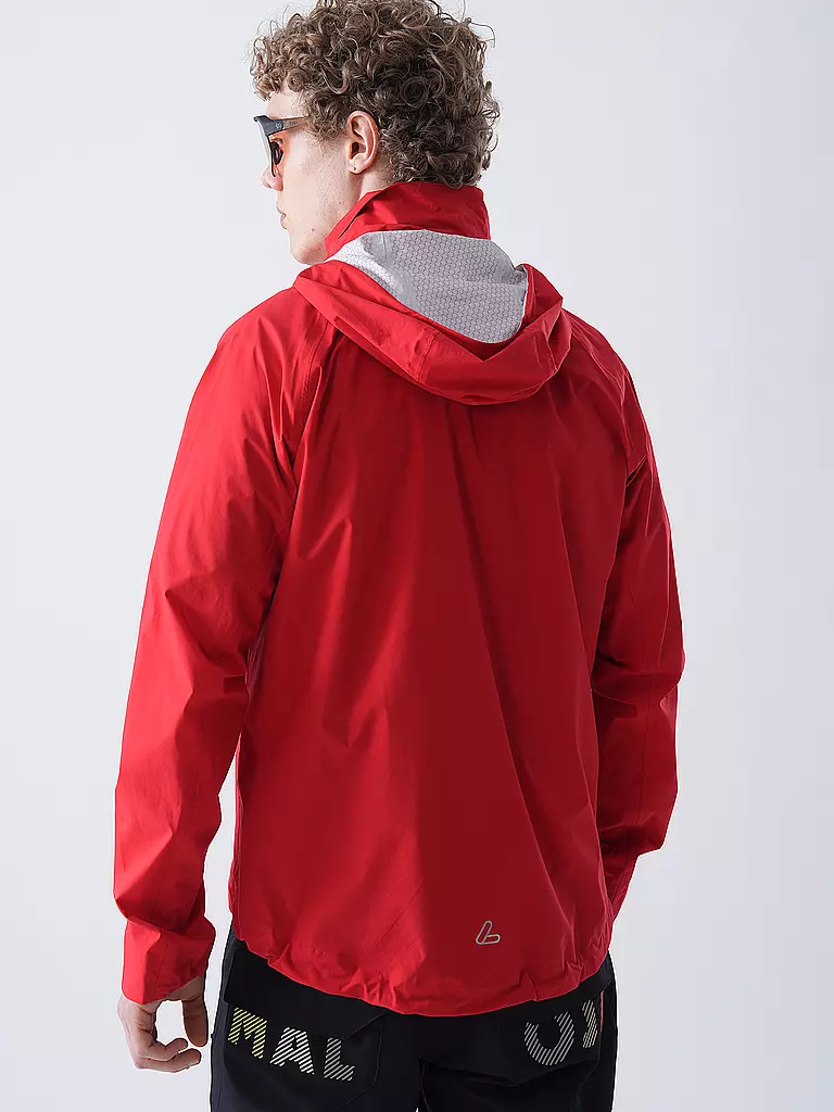 LÖFFLER | Chaqueta de ciclismo para hombre WPM Pocket CF con capucha | 