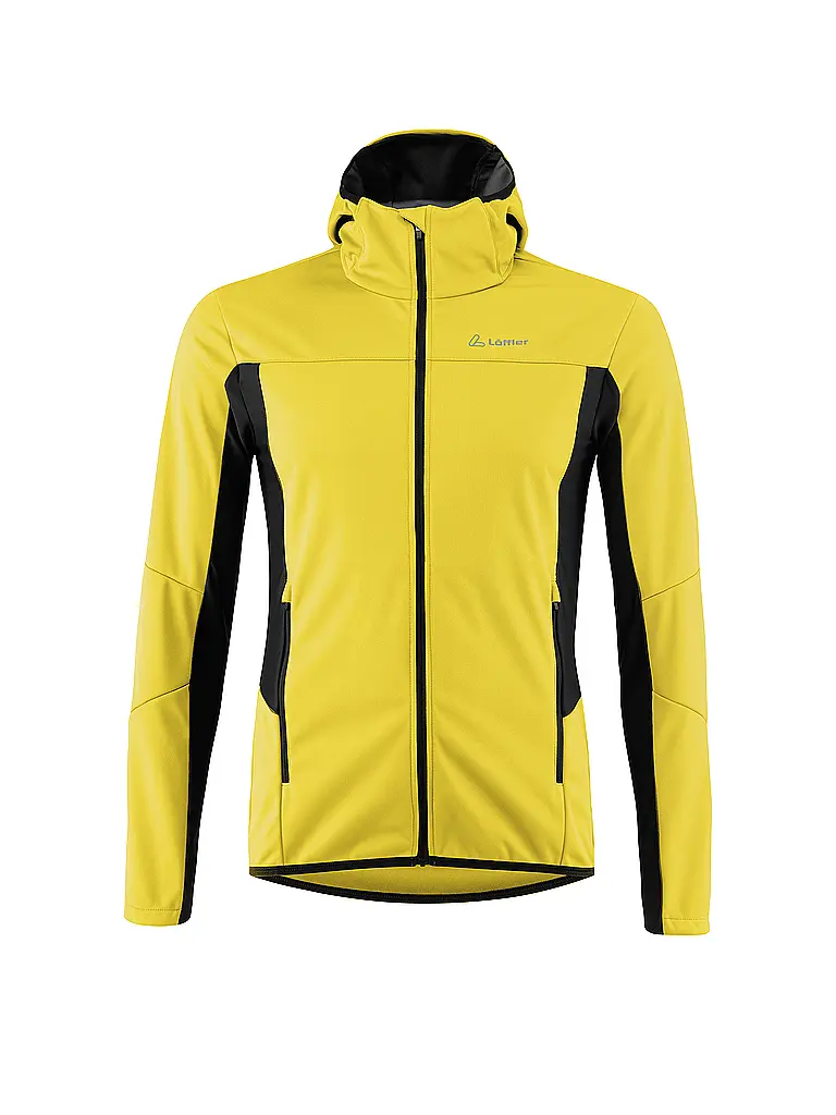 LÖFFLER | Chaqueta de esquí de fondo para hombre North AB Light Hoodie | Amarillo