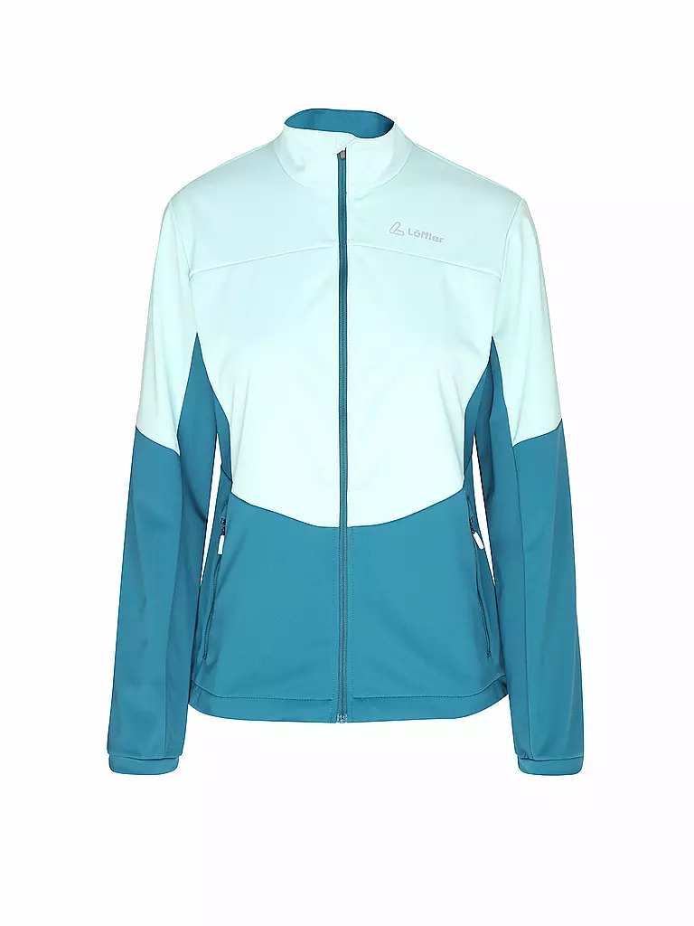 LÖFFLER | Chaqueta de esquí de fondo para mujer Hyper CF WS Light | Azul claro