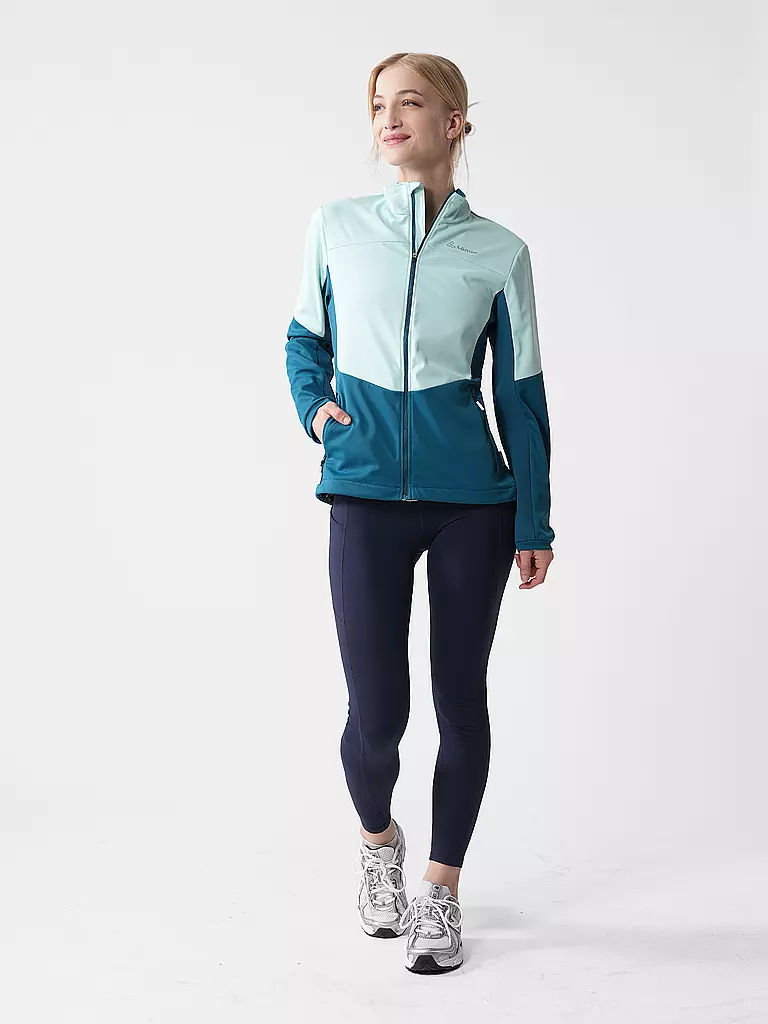 LÖFFLER | Chaqueta de esquí de fondo para mujer Hyper CF WS Light | Azul claro