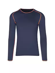 LÖFFLER | Conjunto de ropa interior funcional para hombre TRANSTEX® WARM | Azul oscuro